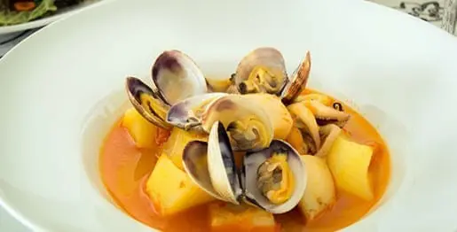 Receta de guiso de sepia