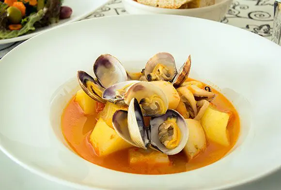 Receta de guiso de sepia