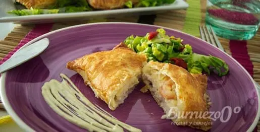 Merluza en hojaldre