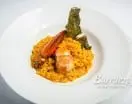 Arroz meloso con bogavante congelado