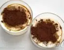 Tiramisú de chocolate blanco