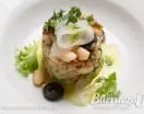 Ensalada de alubias blancas con bacalao