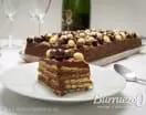 Tarta de la abuela con galletas