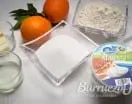 Bizcocho de naranja con queso mascarpone