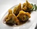 Raviolis de carrillera de ternera con setas