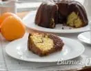 Bizcocho de naranja y chocolate