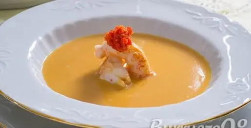 Receta de crema de cigalas de burruezo congelados