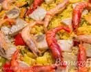 Arroz con pescado y marisco