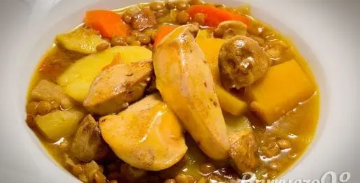 Lentejas con boletus y foie, de Burruezo congelados