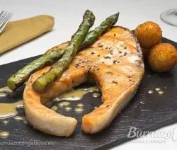 Salmón con mostaza y miel de Burruezo congelados