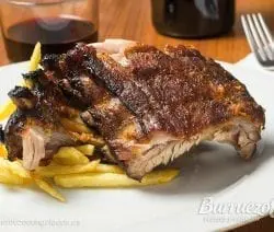 Costillar de cerdo a la barbacoa, de Burruezo congelados